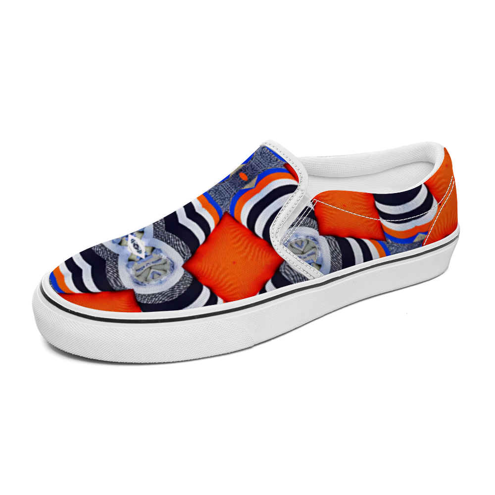 Men's Custom Shoes Unisex Slip-On Canvas Sneakers