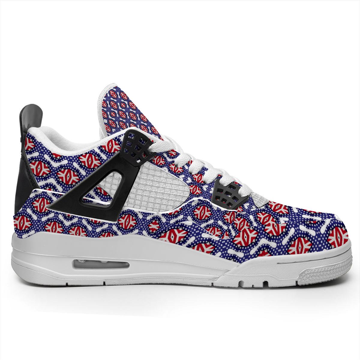 Men's (White) Custom Casual Fashion Sneakers