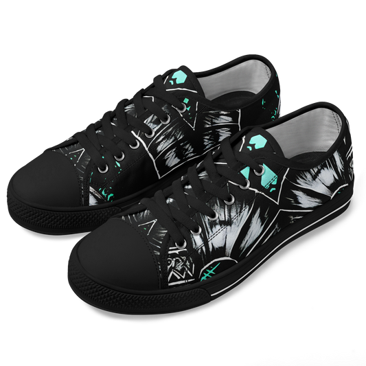 Men's Kaleidoscope Geometric Pattern Design All Over Print Urban Peak Low Shoes