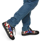 Men's Patriotic Stars & Cross Kaleidoscope Pattern All-Over Print Urban Peak High Top Shoes