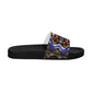 Men's Patriotic Kaleidoscope Pattern All-Over Print Slide Sandals