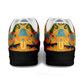 Men's Golden Kaleidoscope Pattern Core Low Shoes