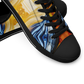 Men’s Bright Orange & Blue Abstract All Over Print Urban Peak Low Shoes