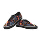 Men's Bold Geometric Pattern All-Over Print Classic Canvas Low Top Shoes