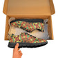 Men's Bold Tribal Kaleidoscope Pattern Breathable Running Shoes