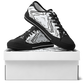Women's Black & White Kaleidoscope Pattern All Over Print Urban Peak Low Shoes