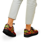 Women's Red Bold Tribal All-Over Print Core Low Shoes
