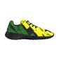 Men's Ghana Flag & Black Star Pattern All-Over Print Athletic Shoes