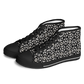 Women's Black Geometric Pattern Urban Peak High Top Shoes