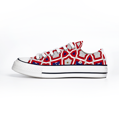 Men's Unisex Low Top Canvas Shoes