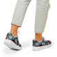 Women's Red & Teal Aztec Geo Pattern All-Over Print Core Low Shoes