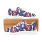Men's Patriotic Stars & Stripes All Over Print Breathable Running Shoes