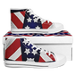 Men's Patriotic Star Flag Urban Peak High Top Shoes
