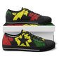Men's Red Yellow Green and Black Stars Urban Peak Low Shoes