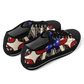 Men's Patriotic Stars & Cross Kaleidoscope Pattern All-Over Print Urban Peak Low Shoes