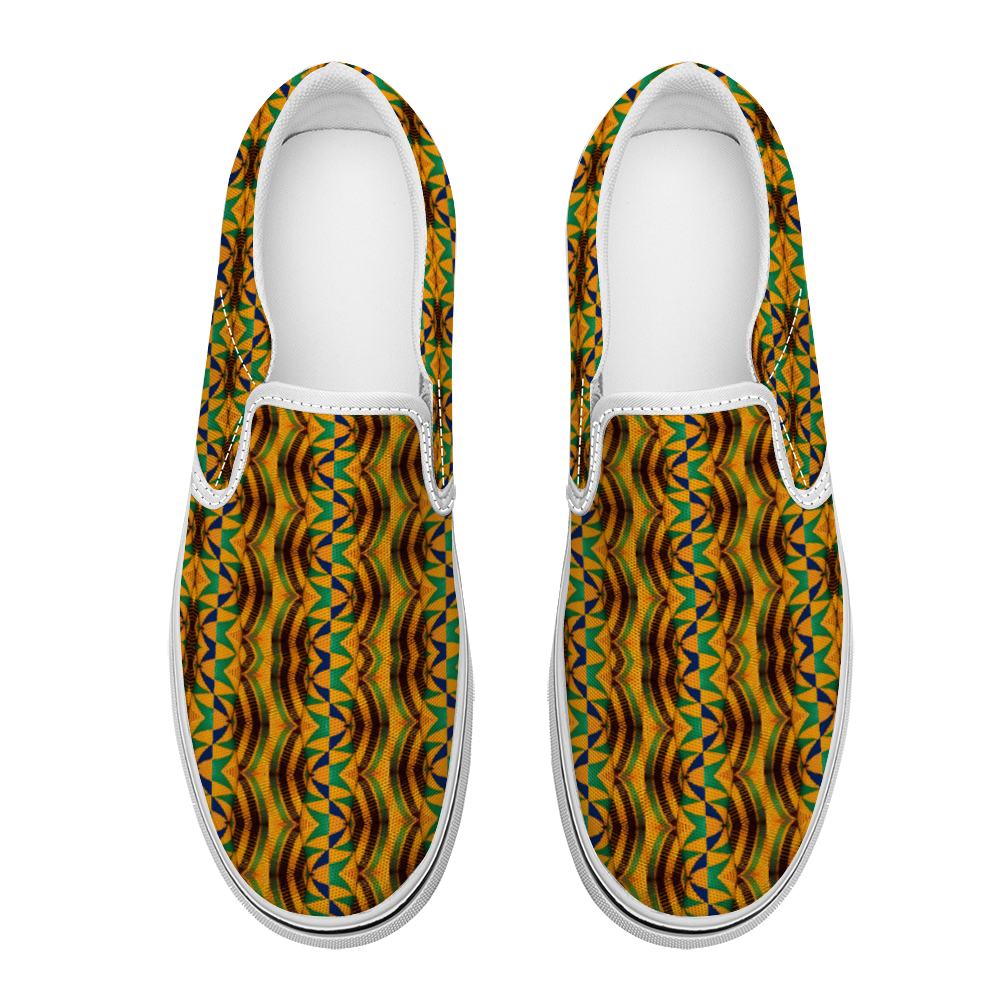 Men's Unisex Classic Slip-On Canvas Sneakers