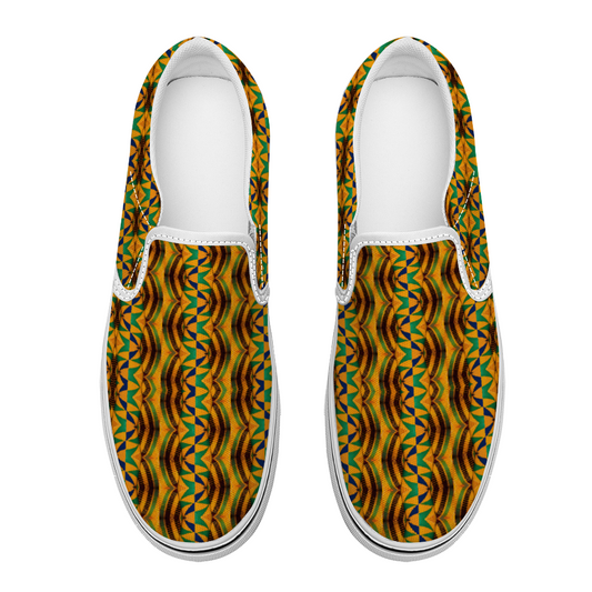 Men's Unisex Classic Slip-On Canvas Sneakers