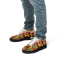 Men's Vibrant African Kente Geometric All-Over Print Core Low Shoes