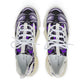 Men's Purple Swirl Mesh Sneakers with White Sole