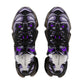 Men's Purple Swirl Mesh Sneakers with Black Sole