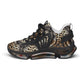 Women's Leopard Pattern All Over Print Mesh Fashion Sneakers