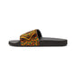 Men's Vibrant African Kente Geometric Removable-Strap Sandals