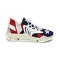 Women's Patriotic Stars Mesh Sneakers
