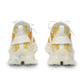 Men’s Bright Orange Abstract All Over Print Athletic Mesh Sneakers