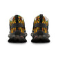 Women's African Kente Geometric Pattern All-Over Athletic Sneakers