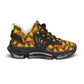 Women’s Autumn Mosaic Colorful Fall Pattern Athletic Sneakers
