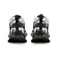Men's Mesh Abstract Symmetry Pattern Athletic Sneakers