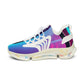 Women's Gradient Mesh Blue Purple Athletic Running Sneakers