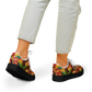 Men's Vibrant African Kente Geometric All-Over Print Core Low Shoes
