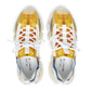 Women's Vibrant Sunrise Tie-Dye All Over Print Athletic Mesh Sneakers