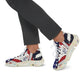 Men's Patriotic Stars & Stripes Mesh Sneakers