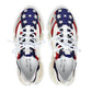 Women's Patriotic Star Flag Sneakers