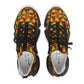Women’s Autumn Mosaic Colorful Fall Pattern Athletic Sneakers