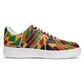 Men's Vibrant African Kente Geometric Pattern All-Over Print  Core Low Shoes