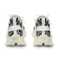 Men's Black & White Tribal Pattern Mesh Sneakers