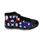 Women's Patriotic Star Flag High Top Sneakers