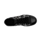 Men's Black Geometric Pattern  Low-Tops Sneakers