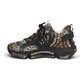 Women's Leopard Pattern All Over Print Mesh Fashion Sneakers