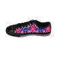 Women's Red Floral Kaleidoscope Comfortable fit Sneakers