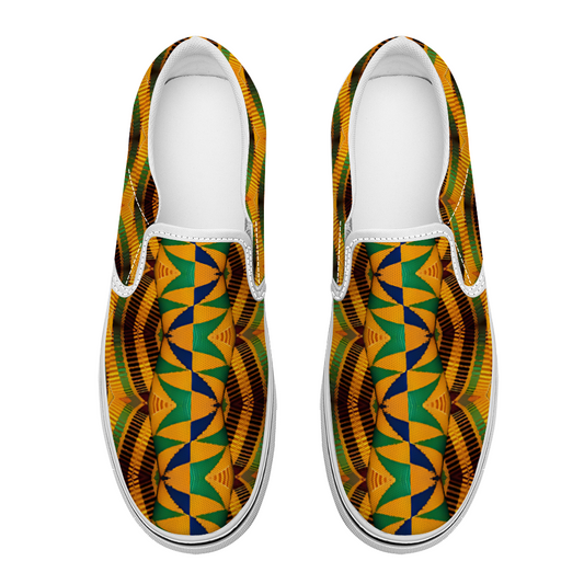 Women's Unisex Classic Slip-On Canvas Sneakers