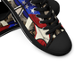Women's Patriotic Stars & Cross Kaleidoscope Pattern All-Over Print Urban Peak Low Shoes