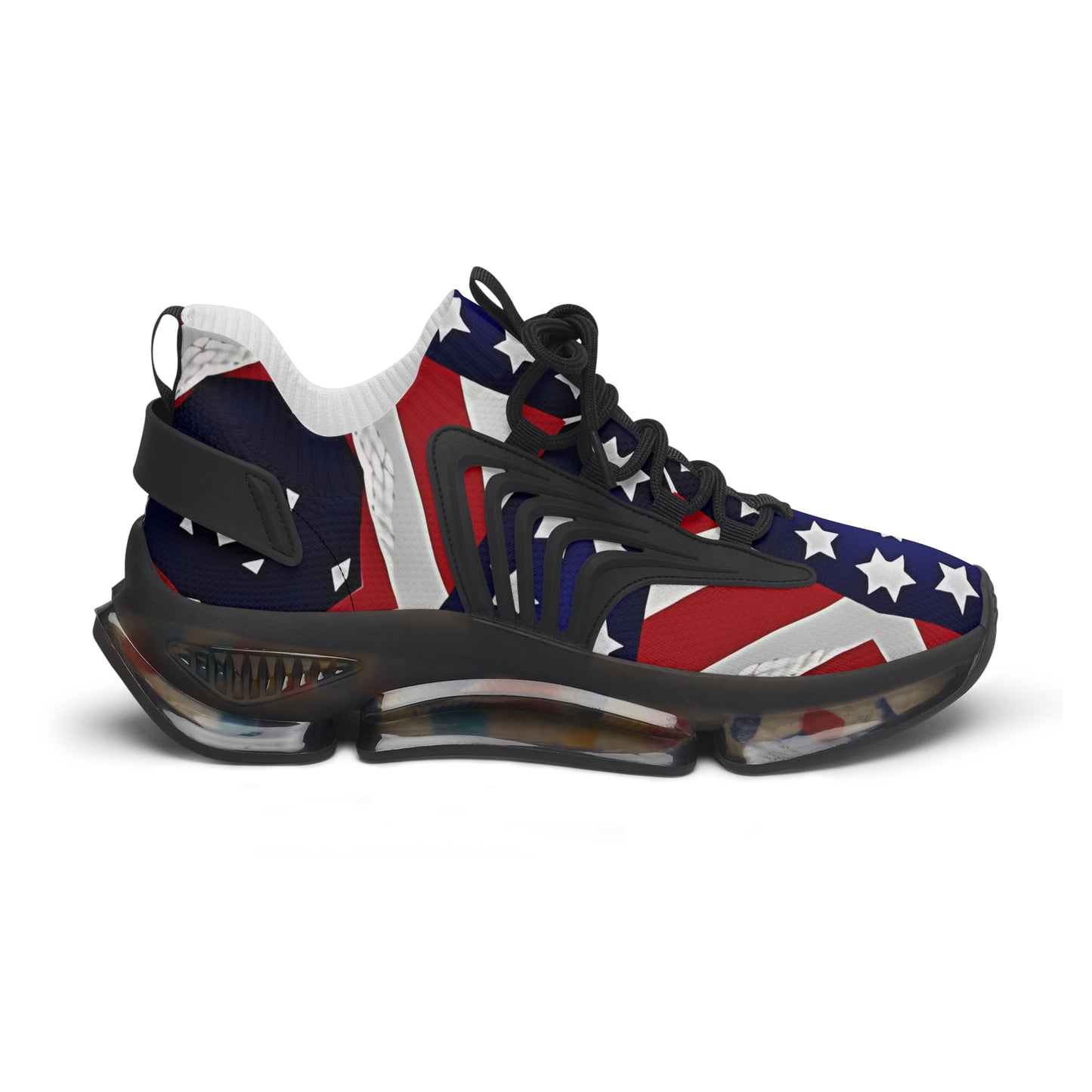 Women's Patriotic Star Flag Sneakers