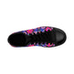 Women's Red Floral Kaleidoscope Comfortable fit Sneakers