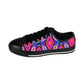 Women's Red Floral Kaleidoscope Comfortable fit Sneakers