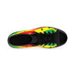 Men's Red Yellow Green Black Stars Flag High Top Sneakers