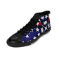 Men's Patriotic Star Flag High Top Sneakers